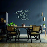 5 Fish Family Metal Wall Art | Yedwo Design